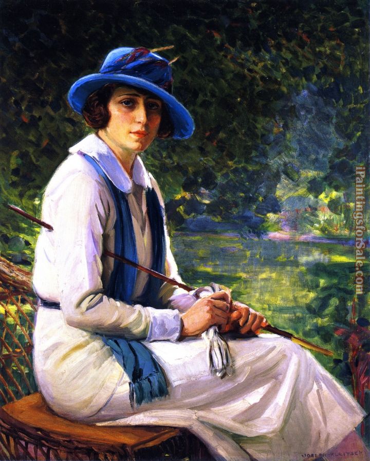 Joseph Kleitsch Portrait of Mrs. Herbert Spencer (nee Madeline Strauss)